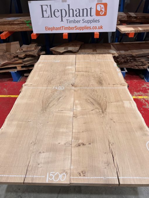 Oak Book Matched Pair #006