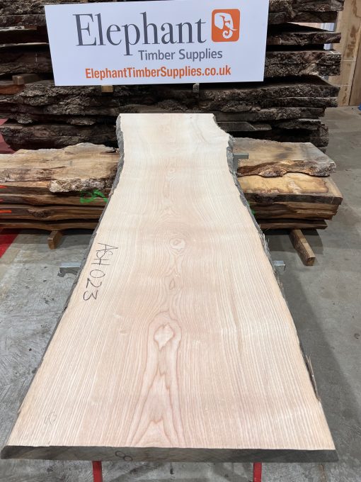 Ash #023 kiln dried piece of timber planed on both sides flat