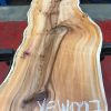 Yew kiln dried plank #007