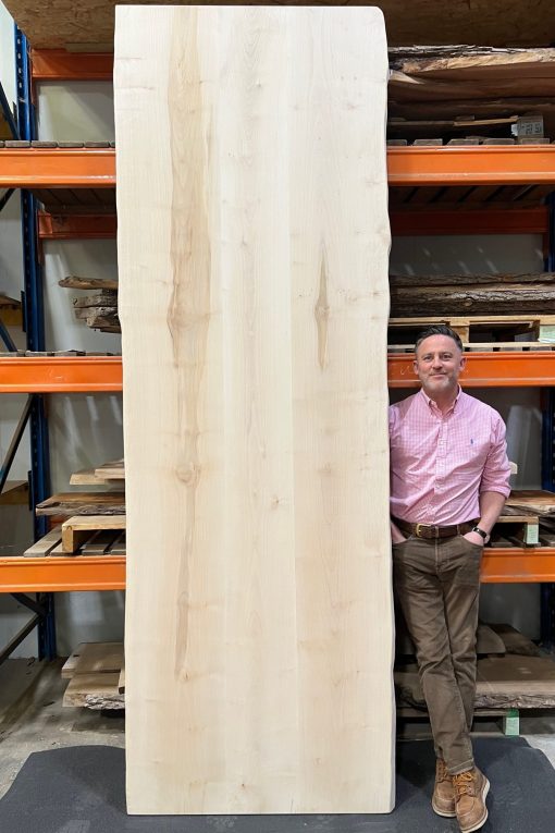 Sycamore Table Top with Live Edges