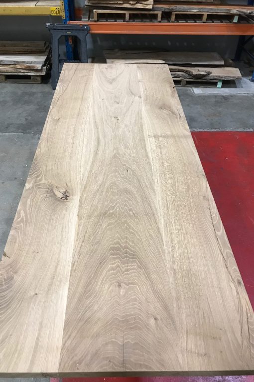Oak table top half-finished 2460 x 910 x 46mm