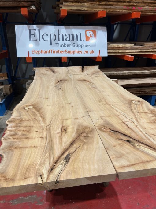 Elm Book Matched Pair #001 kiln dried. Can be joined together at extra cost.