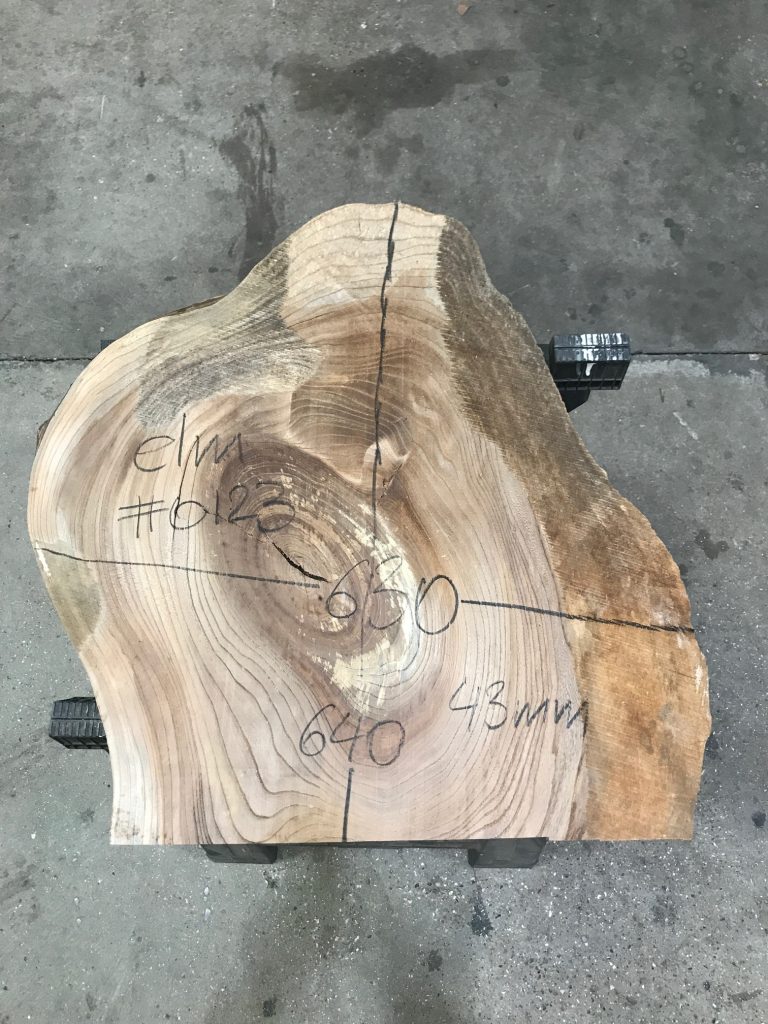 Elm small plank #S0123