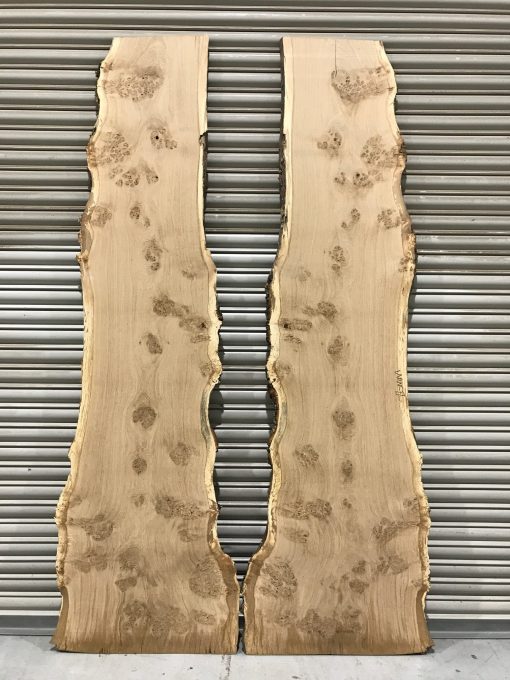Oak Book Matched Pair #002 kiln dried