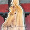 Yew kiln dried timber plank #021
