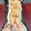 Yew kiln dried timber plank #021