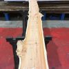 Yew kiln dried timber plank #045