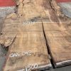 Burr Oak #042. Kiln dried slabs for making resin table tops