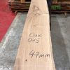 Oak 045 kiln dried piece of wood for sale