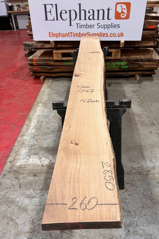 Oak 047 kiln dried piece of wood for sale