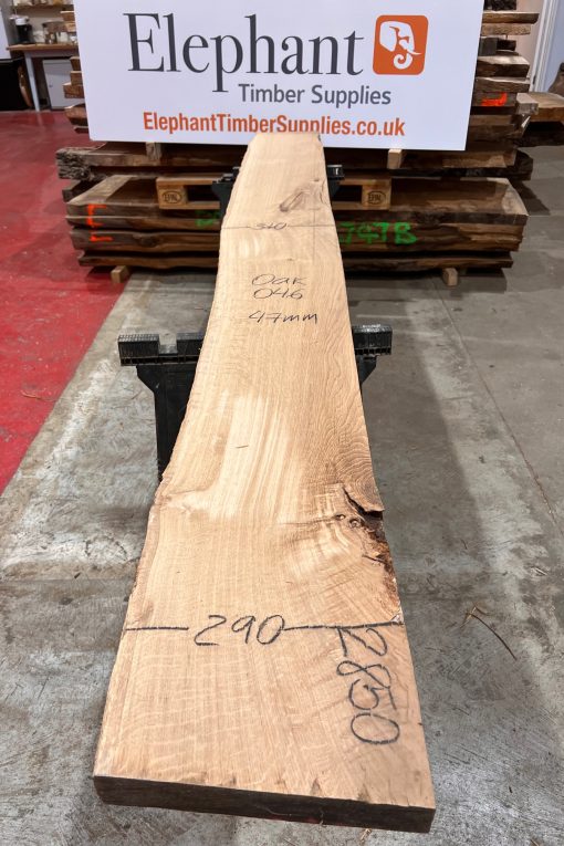 Oak 046 kiln dried piece of wood for sale