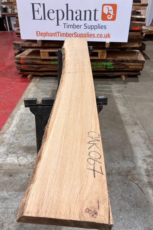 Oak 067 kiln dried piece of wood for sale