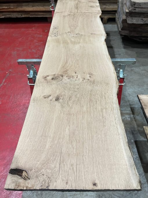 Oak #078 kiln dried timber plank