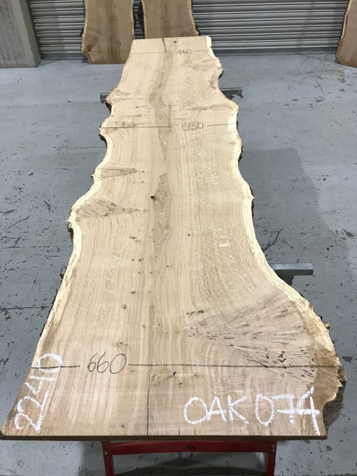 Oak #074 kiln dried timber plank