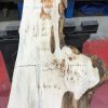 Yew kiln dried timber plank #016