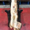 Yew kiln dried timber plank #005