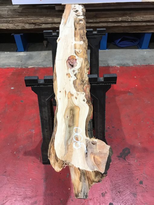 Yew kiln dried timber plank #005