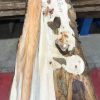 Yew kiln dried timber plank #005
