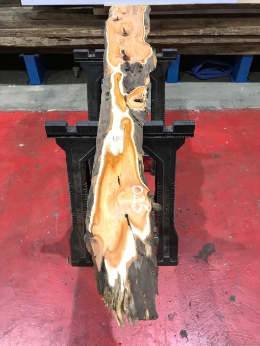 Yew kiln dried timber plank #025