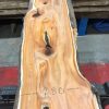 Yew kiln dried timber plank #025
