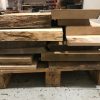 Pallet of hardwood timber offcuts