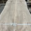 Elm Table Top with Two Live Edge Semi Completed 2030 x 780/860 x 23mm