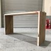 Elm Breakfast Bar with straight edges 1800 x 500 x 44mm