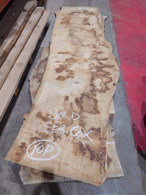 Book matched Oak pair