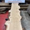 Oak #049 2450 x 400/570 x 25mm. Kiln dried. Thicknessed. Planed one side. Part planed on the other.
