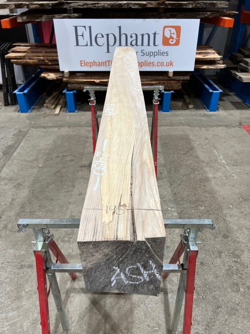 Ash Beam 2450 x 195 x 195. Air dried for 3 years.