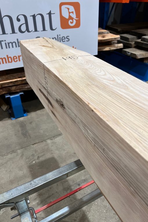 Ash Beam 2450 x 195 x 195. Air dried for 3 years.