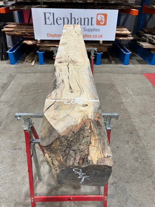Oak Beam 2480 x 250 x 245. Air dried for 3 years.