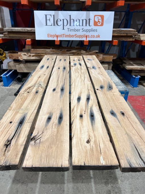 reclaimed Oak sleepers
