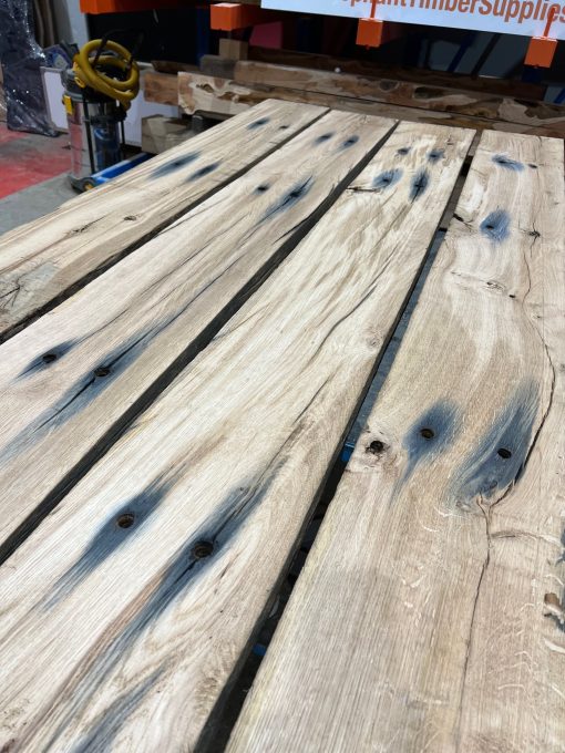 reclaimed Oak sleepers
