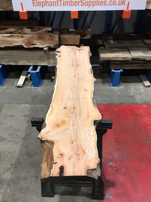 Yew #072 kiln dried plank