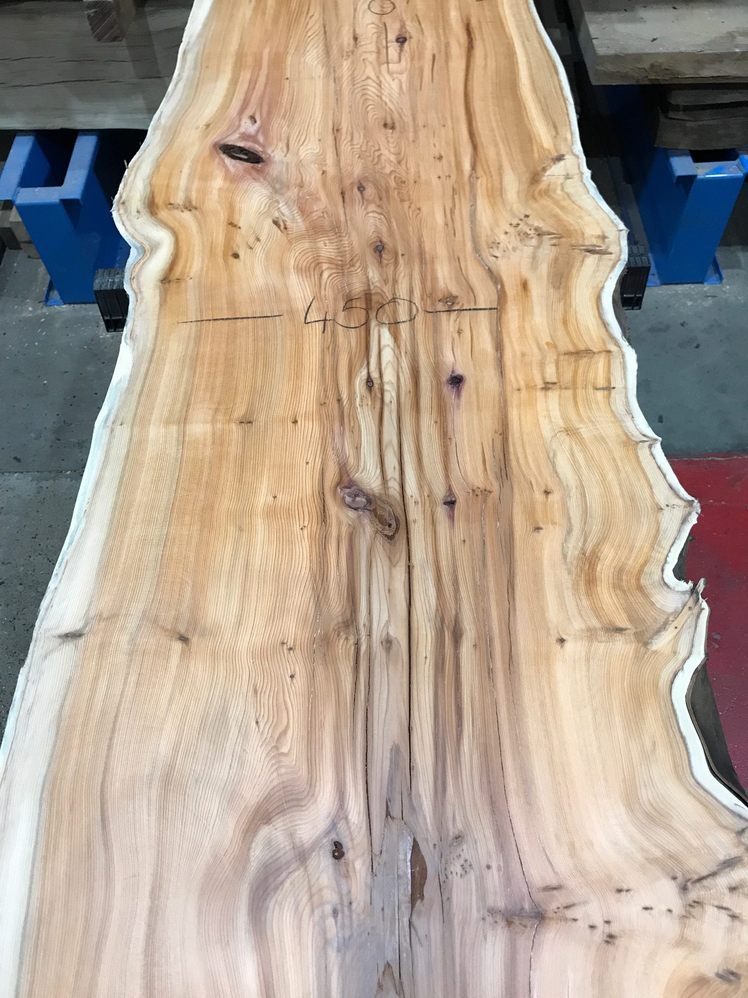 Yew #074 kiln dried plank