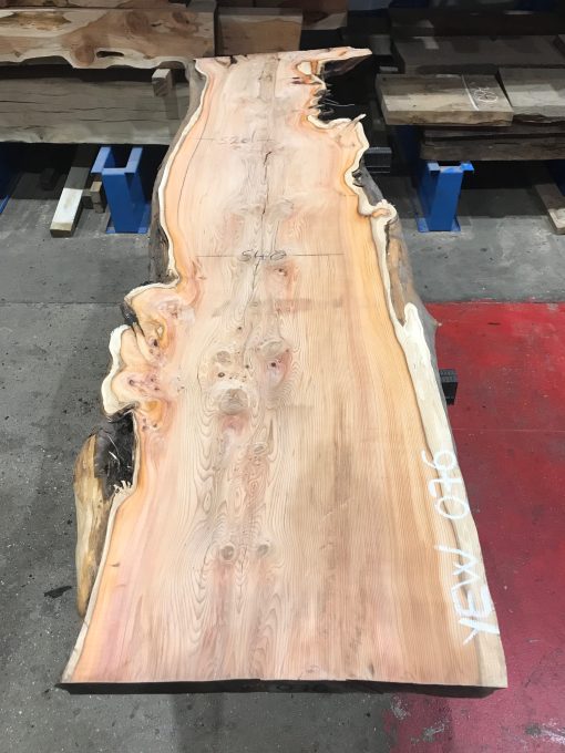 Yew #076 kiln dried plank
