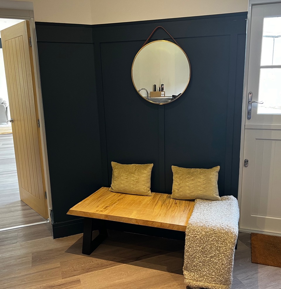 Sycamore Table Top and Matching Bench