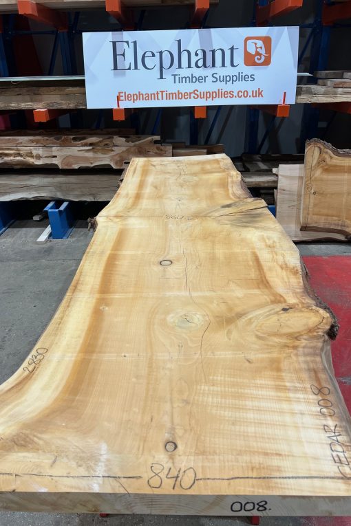 Cedar #008 kiln dried timber plank