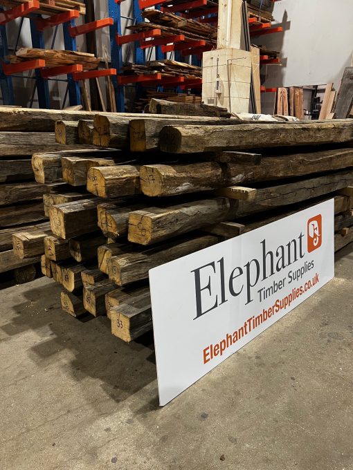 Reclaimed Oak Beams (Late 19th Century)