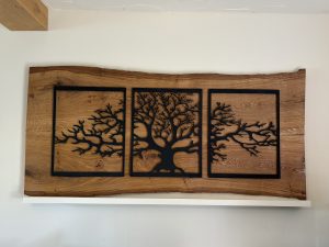 Oak Wall Piece