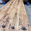 Table top made out of reclaimed wagon planks - 2700 x 990 x 39mm