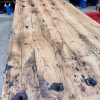 Table top made out of reclaimed wagon planks - 2700 x 990 x 39mm