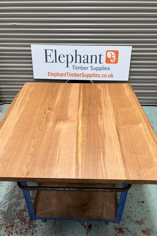 Oak Kitchen Island 1500 x 1300mm made using 4 planks