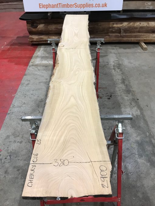 Cherry #016 kiln dried plank of cherry