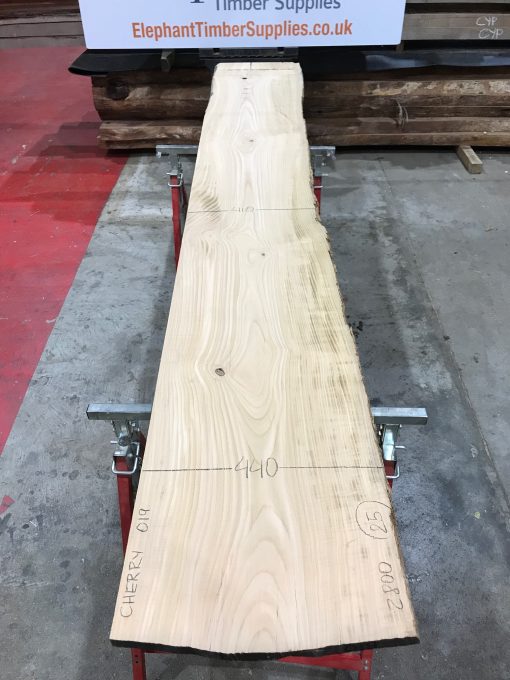 Cherry #019 kiln dried plank of cherry