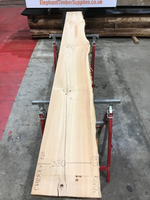 Cherry #020 kiln dried plank of cherry