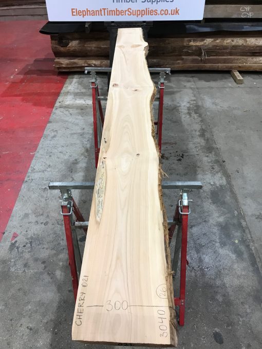 Cherry #021 kiln dried plank of cherry
