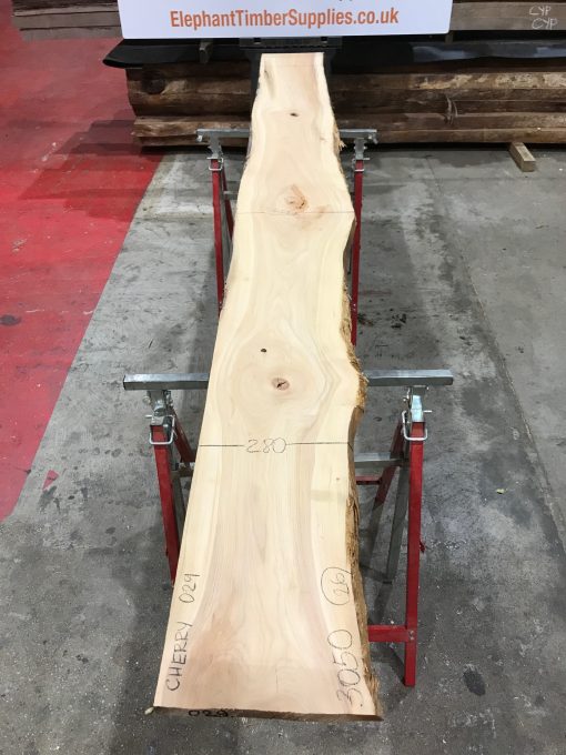 Cherry #029 kiln dried plank of cherry