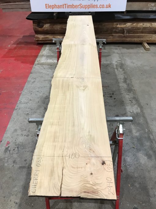Cherry #033 kiln dried plank of cherry